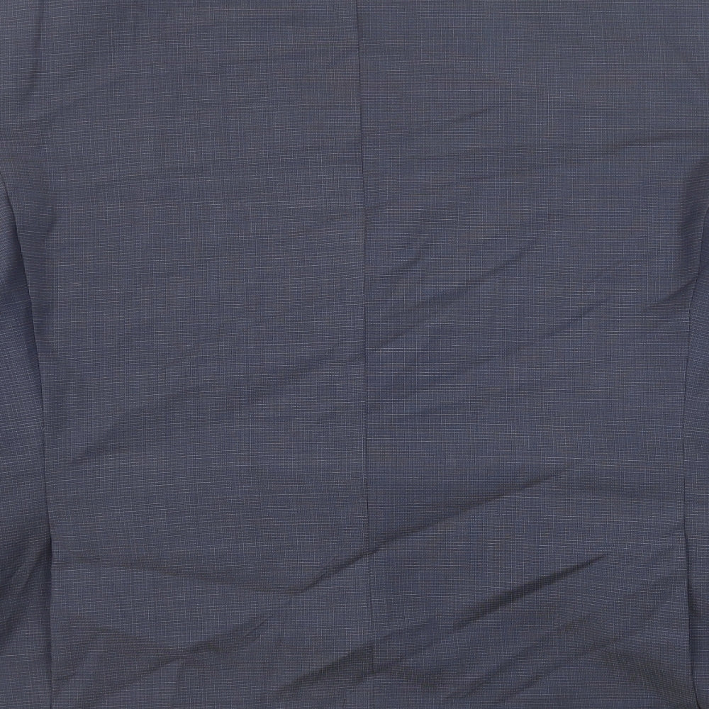 Autograph Mens Blue Wool Jacket Suit Jacket Size 42 Regular