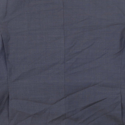 Autograph Mens Blue Wool Jacket Suit Jacket Size 42 Regular