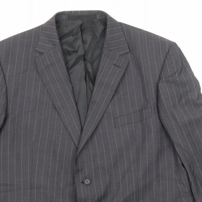 Mens UK Size 46 Marks and Spencer Regular Grey Suit Jacket