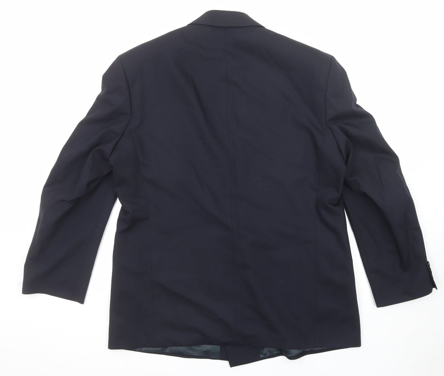 Mens UK Size 42 Marks and Spencer Regular Blue Suit Jacket