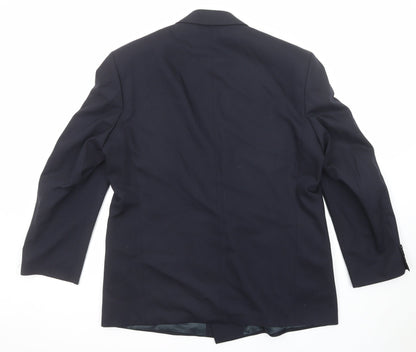 Mens UK Size 42 Marks and Spencer Regular Blue Suit Jacket