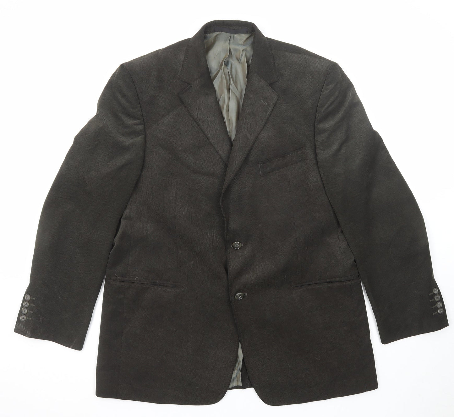 Mens UK Size 42 Marks and Spencer Regular Green Suit Jacket
