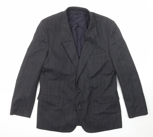 Mens UK Size 42 Burton Regular Grey Suit Jacket