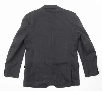 Mens UK Size 42 Burton Regular Grey Suit Jacket