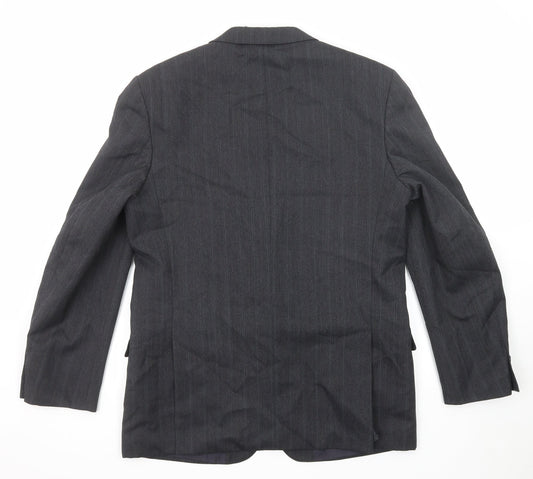 Mens UK Size 42 Burton Regular Grey Suit Jacket