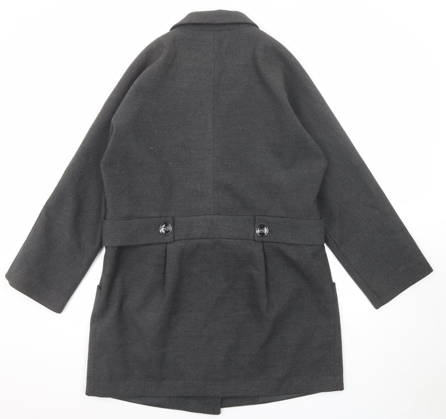 Womens UK Size 16 NEXT Grey Overcoat