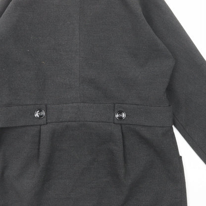 Womens UK Size 16 NEXT Grey Overcoat