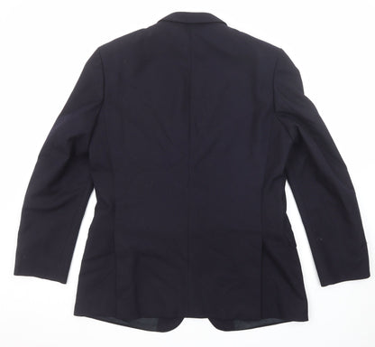 Mens UK Size 42 St Michael Regular Blue Suit Jacket