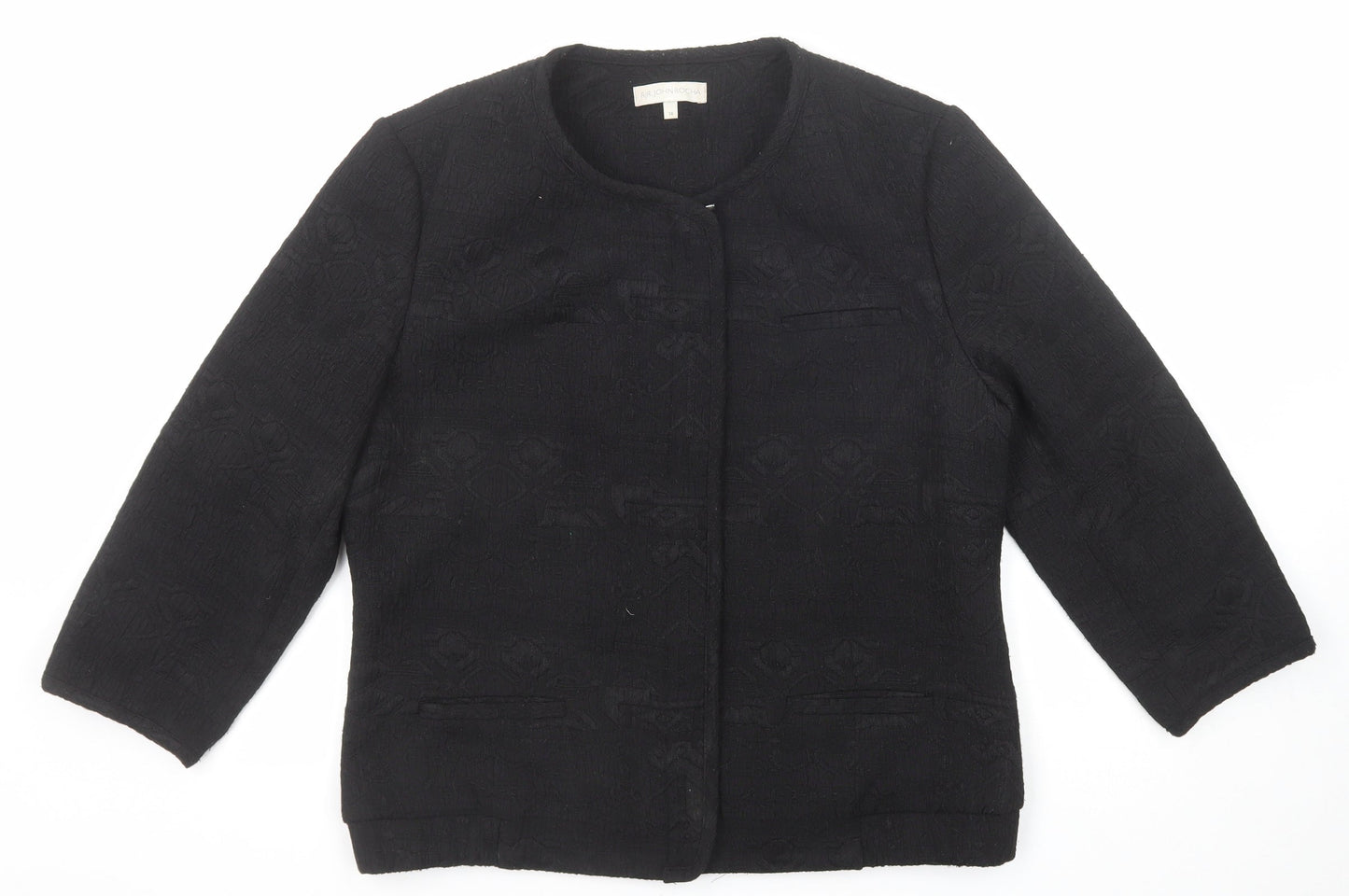 Womens UK Size 14 RJR.John Rocha Black Jacket
