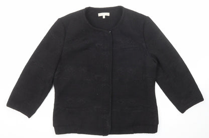 Womens UK Size 14 RJR.John Rocha Black Jacket