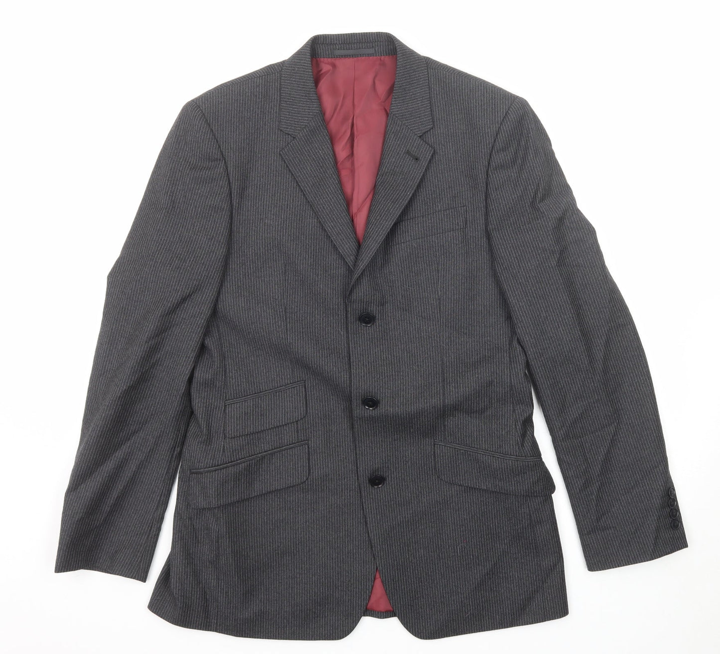 Mens UK Size 38 NEXT Regular Grey Suit Jacket