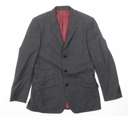 Mens UK Size 38 NEXT Regular Grey Suit Jacket