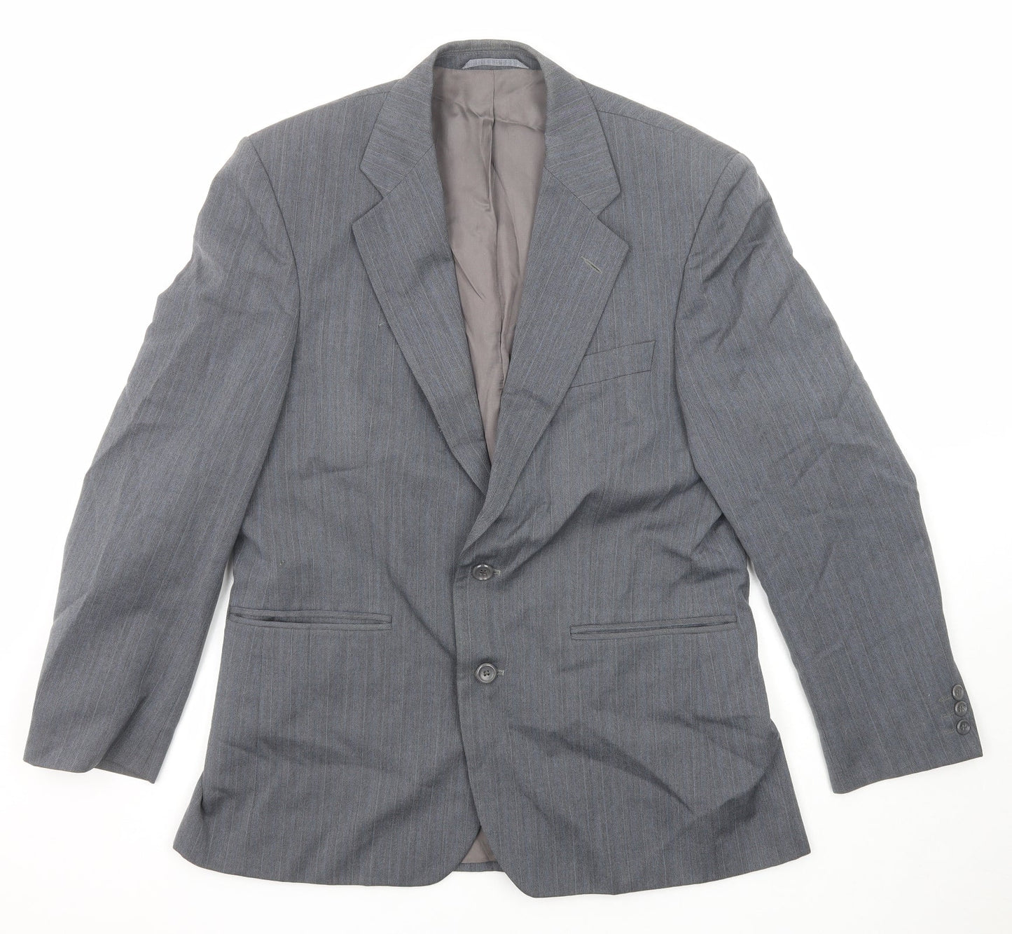 Mens UK Size 40 Chatsworth Regular Grey Suit Jacket
