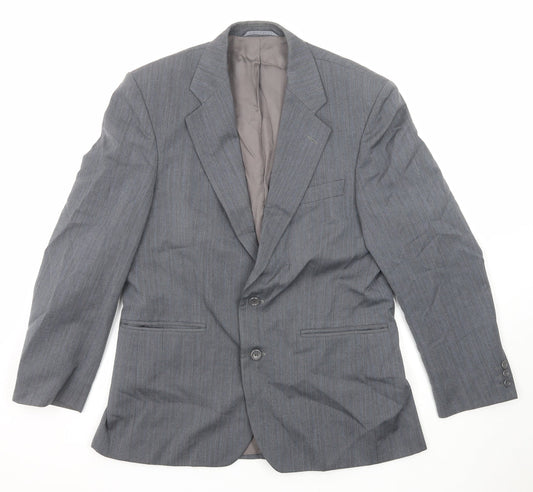Mens UK Size 40 Chatsworth Regular Grey Suit Jacket