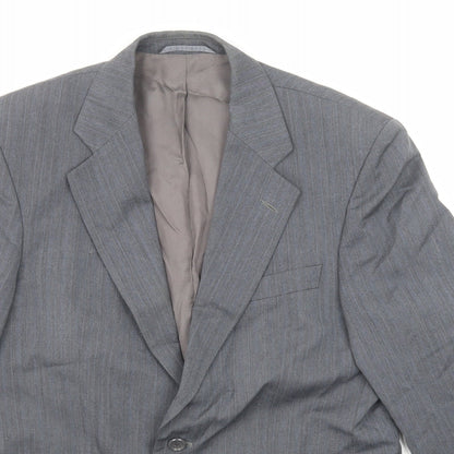 Mens UK Size 40 Chatsworth Regular Grey Suit Jacket