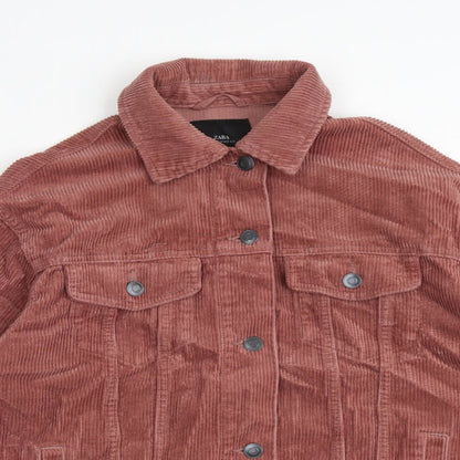 Mens UK Size S Zara Pink Jacket