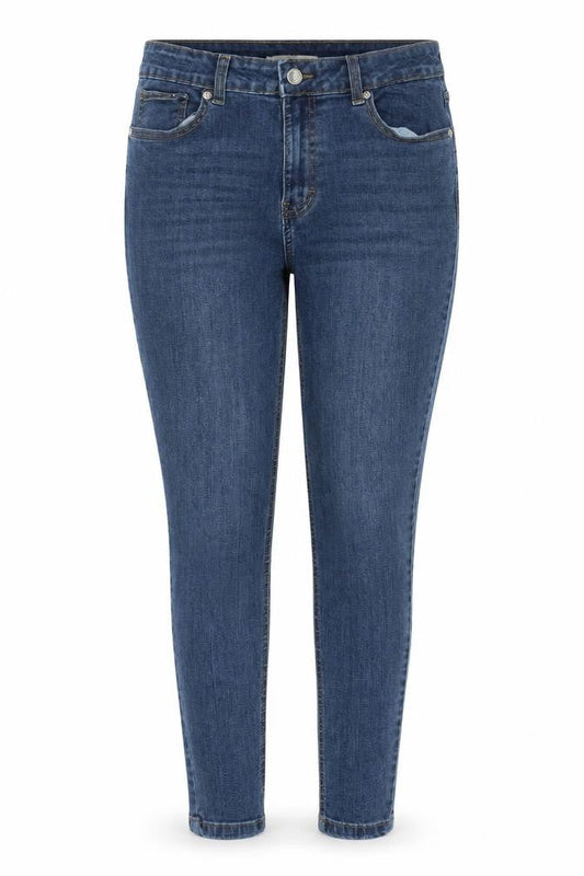 Womens UK Size 12 Dont think twice Slim Fit Skinny Blue Jeans