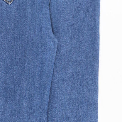 Womens UK Size 10 H&M Slim Fit Skinny Blue Jeans