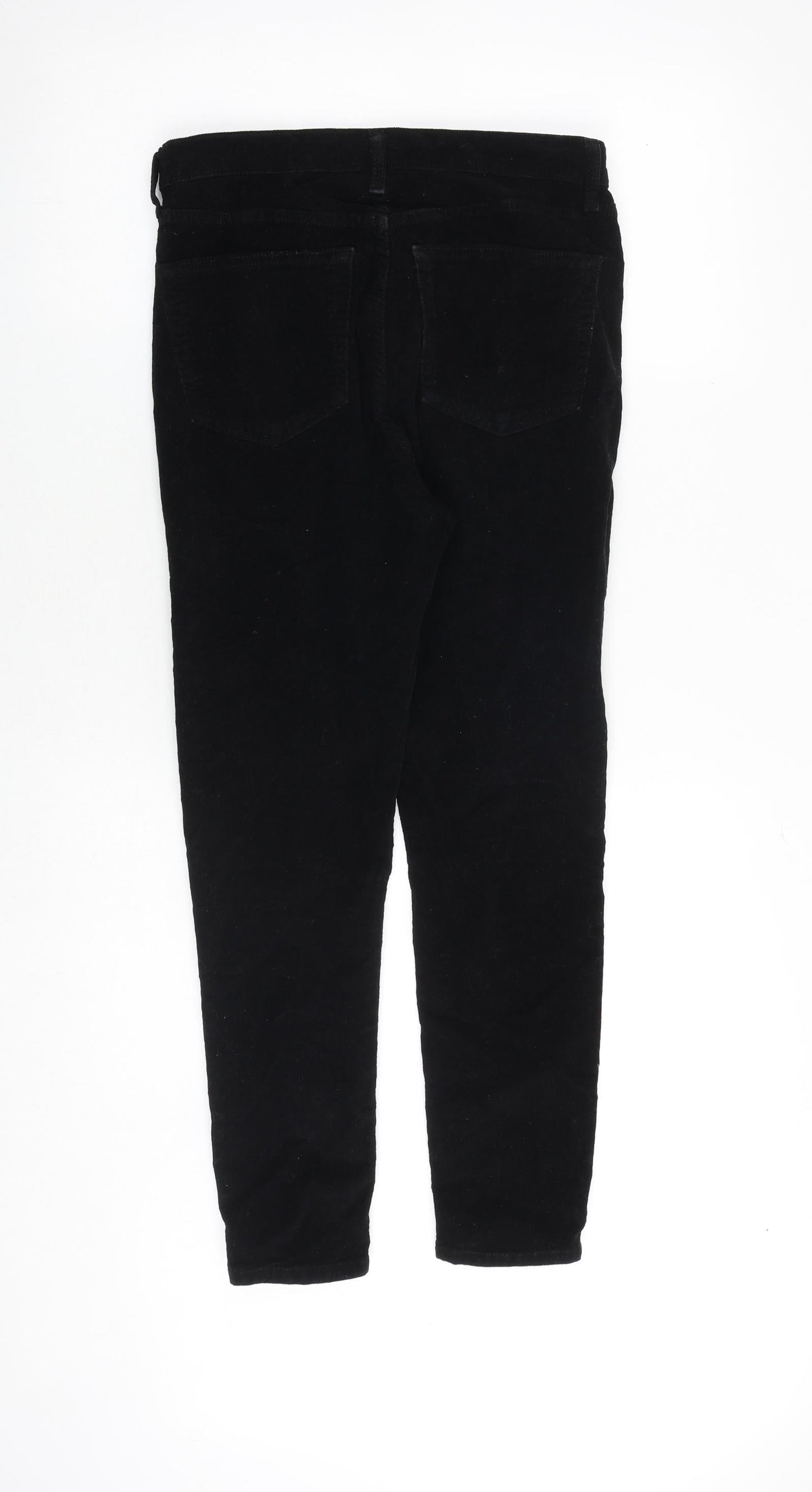 Womens UK Size 30 in Topshop Regular Fit  Black Trousers