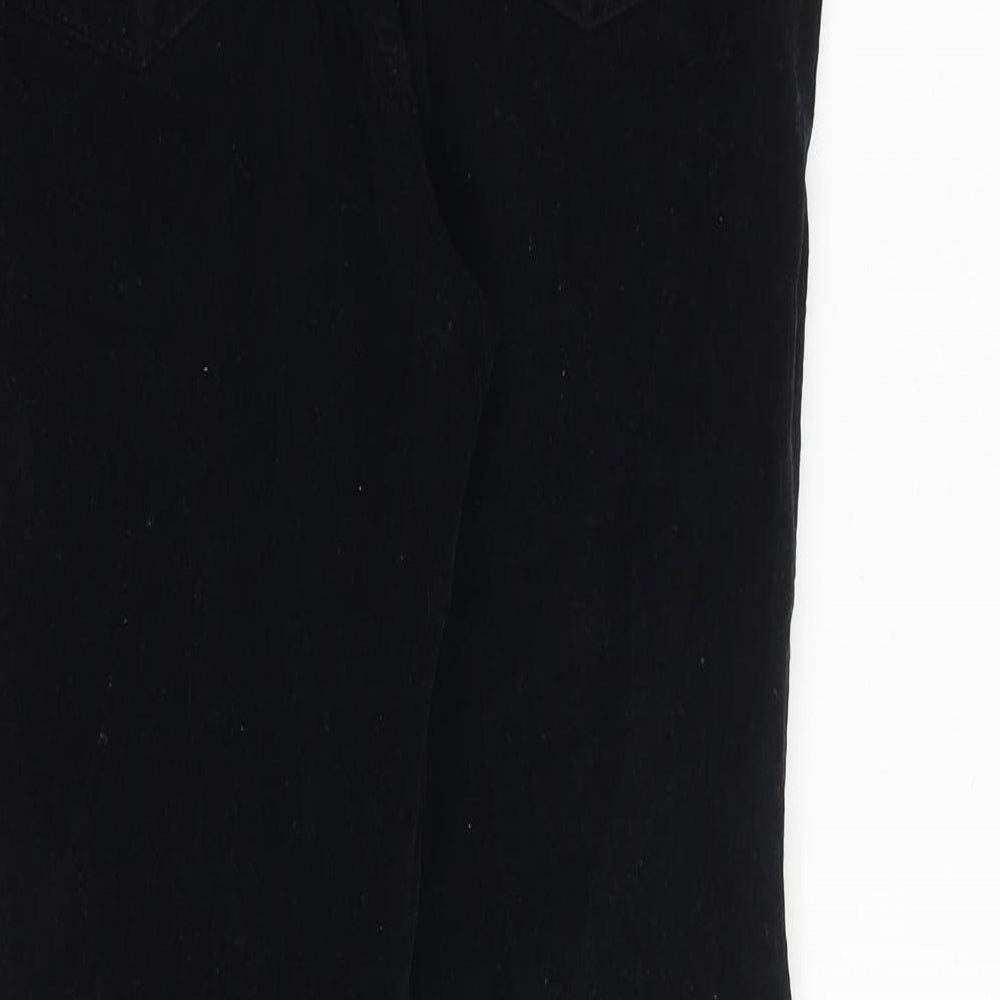 Womens UK Size 30 in Topshop Regular Fit  Black Trousers