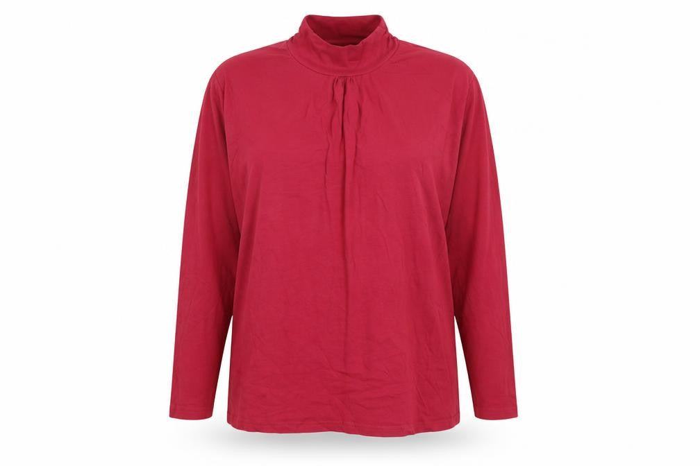 Womens UK Size 20 Atlas For Women Red Basic Blouse