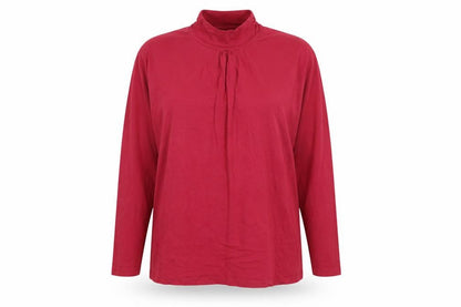 Womens UK Size 20 Atlas For Women Red Basic Blouse
