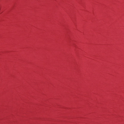 Womens UK Size 20 Atlas For Women Red Basic Blouse