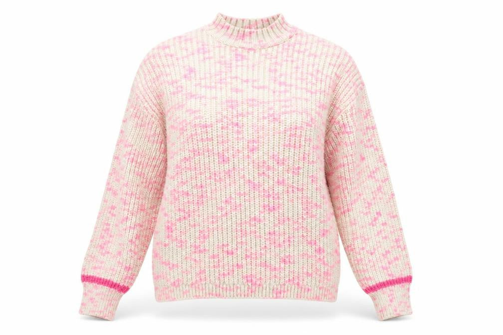 Womens UK Size 10 M&Co Multicoloured Pullover Jumper