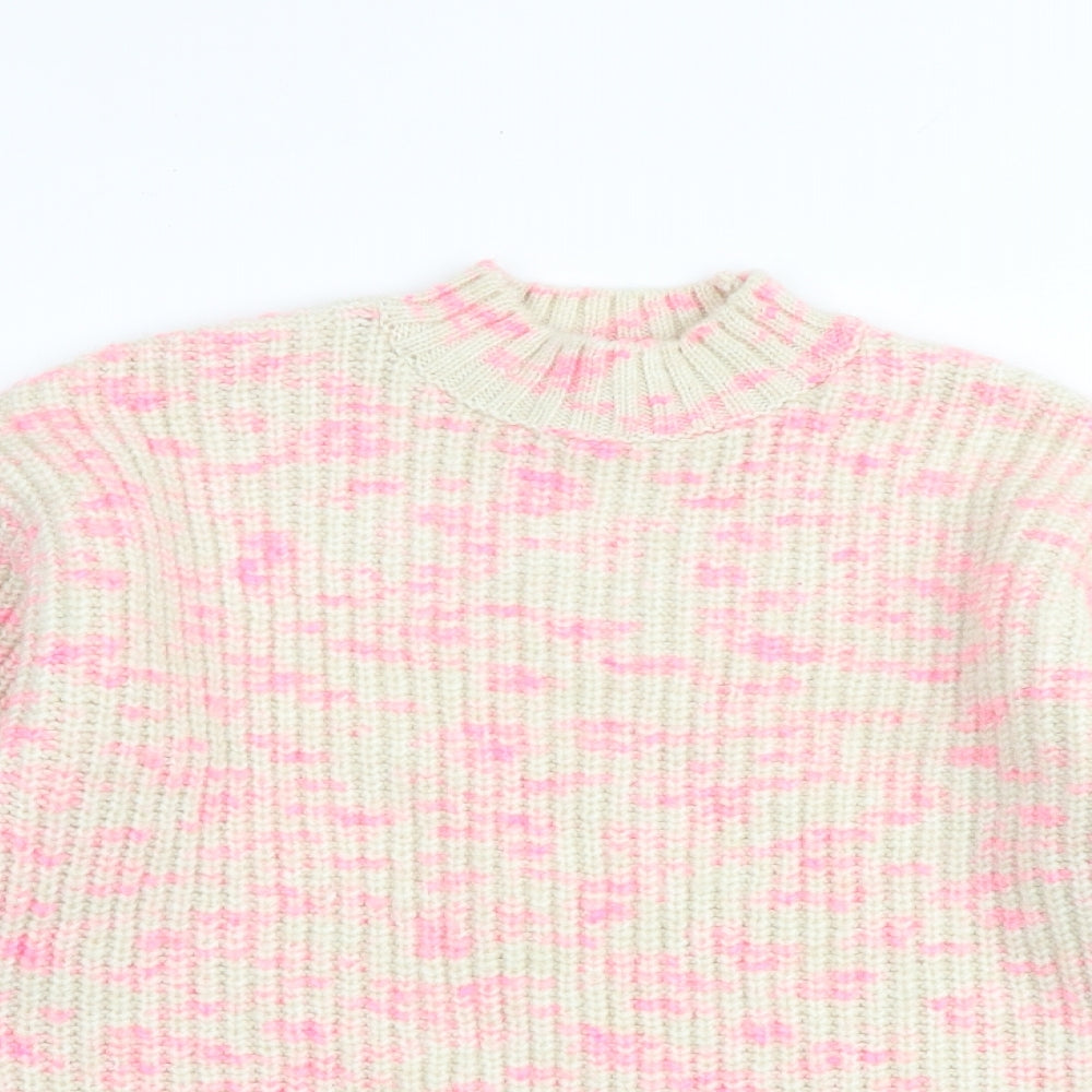 Womens UK Size 10 M&Co Multicoloured Pullover Jumper