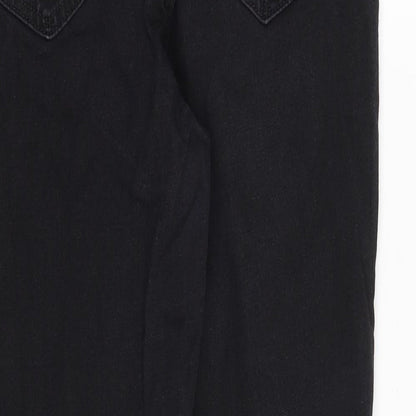 Womens UK Size 30 in Gap Regular Fit Skinny Black Jeans