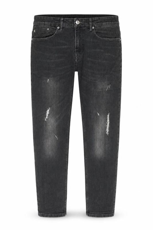 Mens UK Size 30 in Burton Regular Fit Tapered Grey Jeans