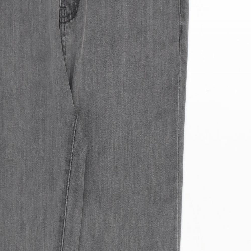 Womens UK Size 14 Laulia Regular Fit Skinny Grey Jeans