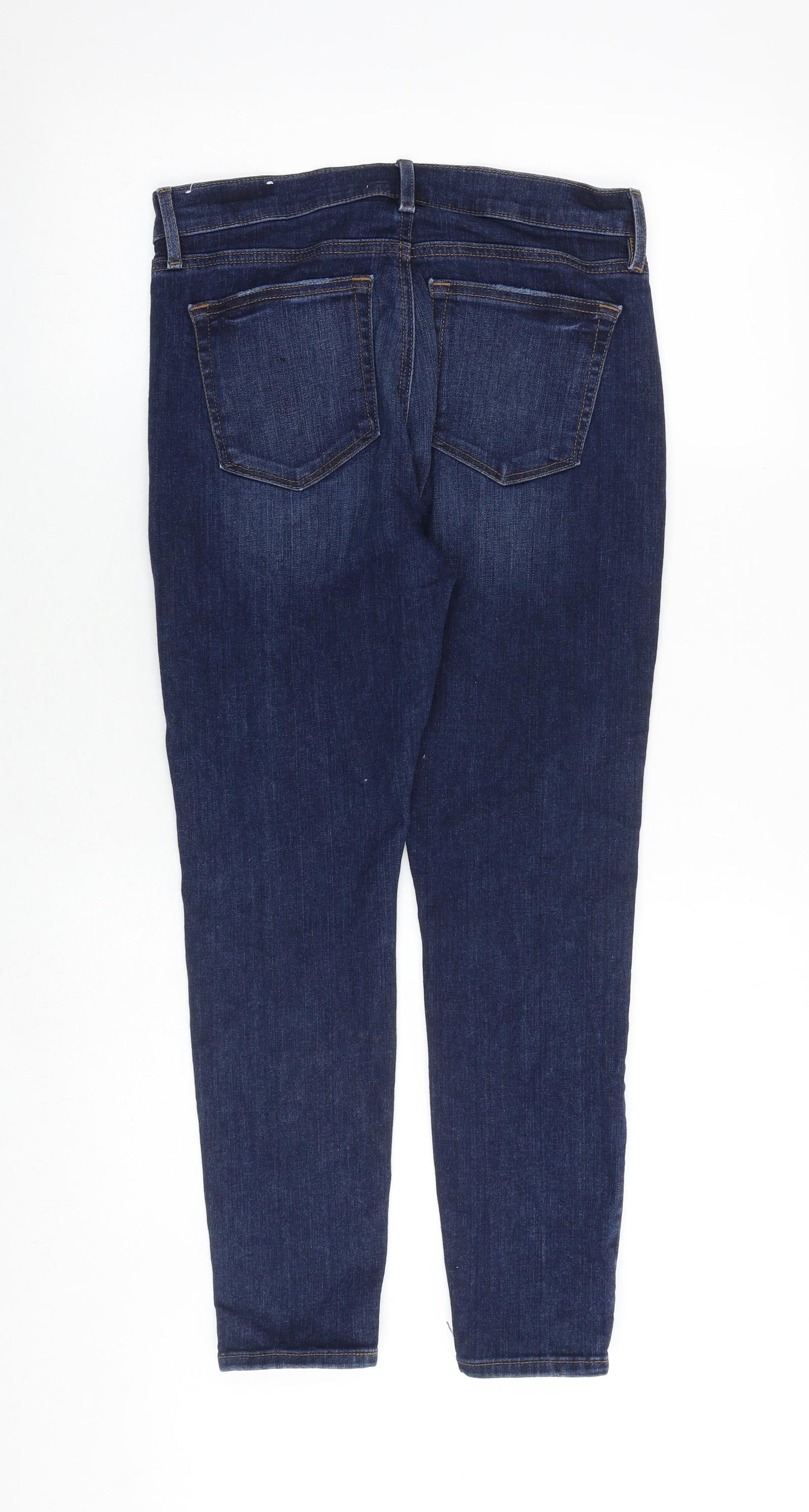 Womens UK Size 6 LOFT Regular Fit Skinny Blue Jeans