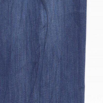 Per Una Womens Blue Cotton Skinny Jeans Size 30 in Regular Zip