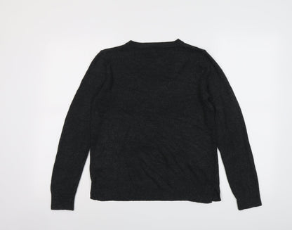 Womens UK Size 10 Marks and Spencer Grey Pullover Jumper