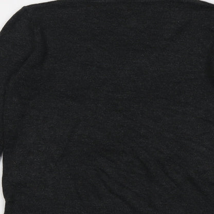 Womens UK Size 10 Marks and Spencer Grey Pullover Jumper