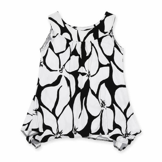 Womens UK Size M Saloos White Basic Tank