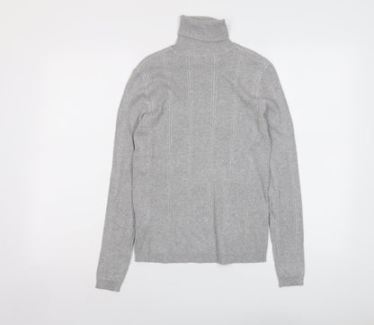 Womens UK Size 10 Marks and Spencer Grey Pullover Jumper