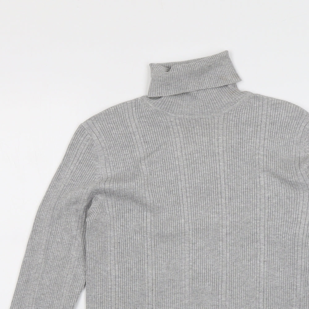 Womens UK Size 10 Marks and Spencer Grey Pullover Jumper