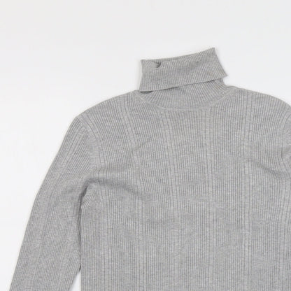 Womens UK Size 10 Marks and Spencer Grey Pullover Jumper