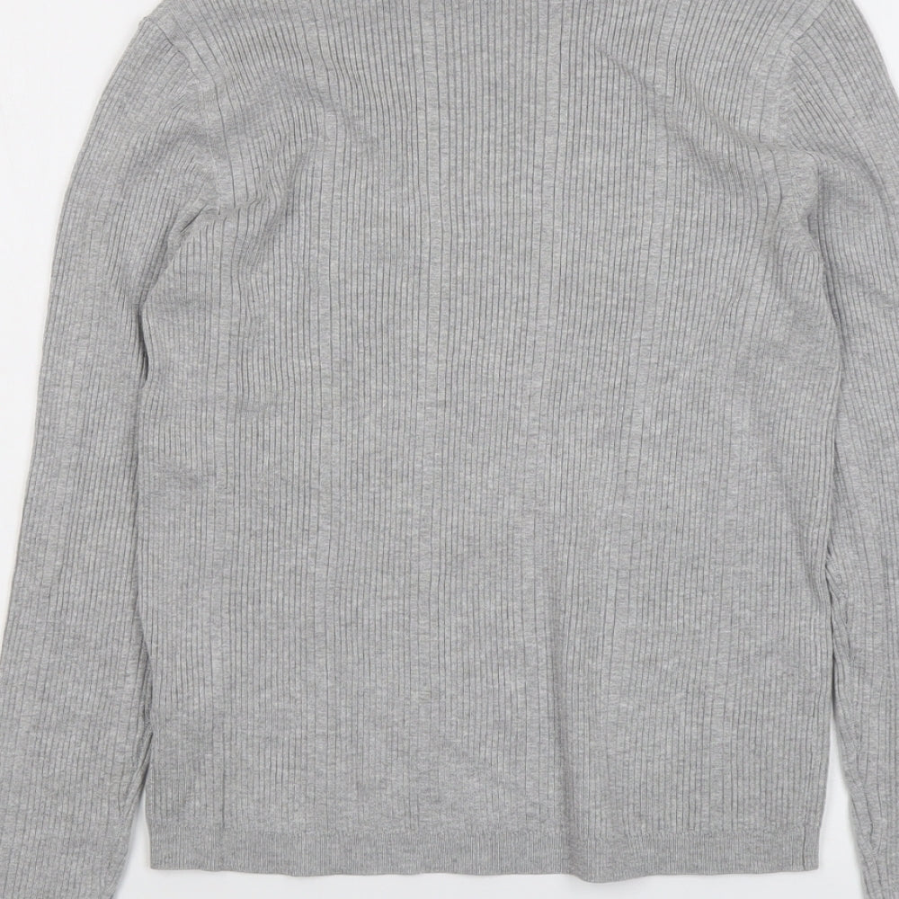 Womens UK Size 10 Marks and Spencer Grey Pullover Jumper