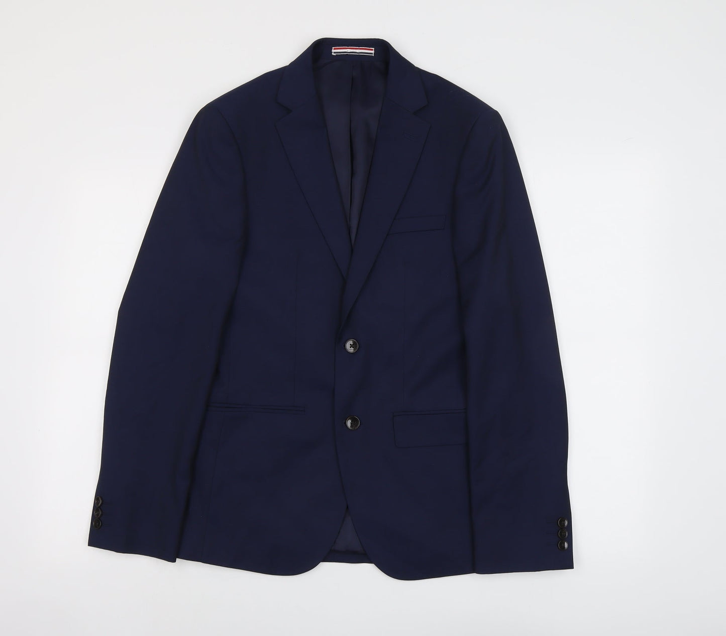 Mens UK Size 36 Moss London Regular Blue Suit Jacket