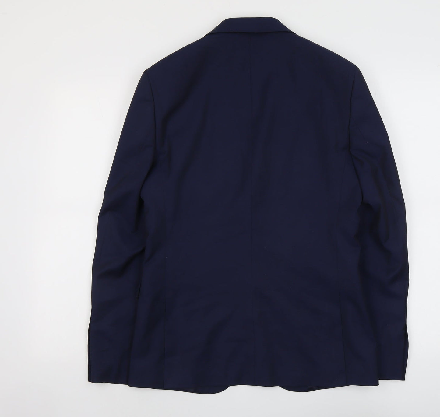 Mens UK Size 36 Moss London Regular Blue Suit Jacket