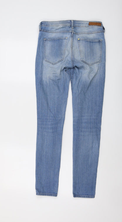 Womens UK Size 26 in H&M Regular Fit Skinny Blue Jeans