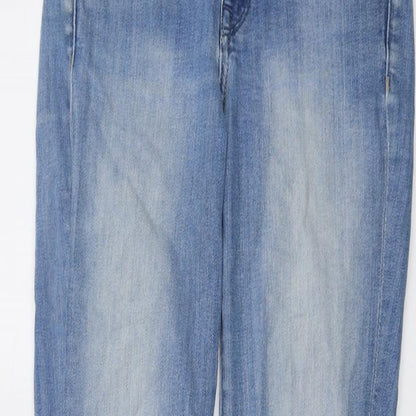 Womens UK Size 26 in H&M Regular Fit Skinny Blue Jeans