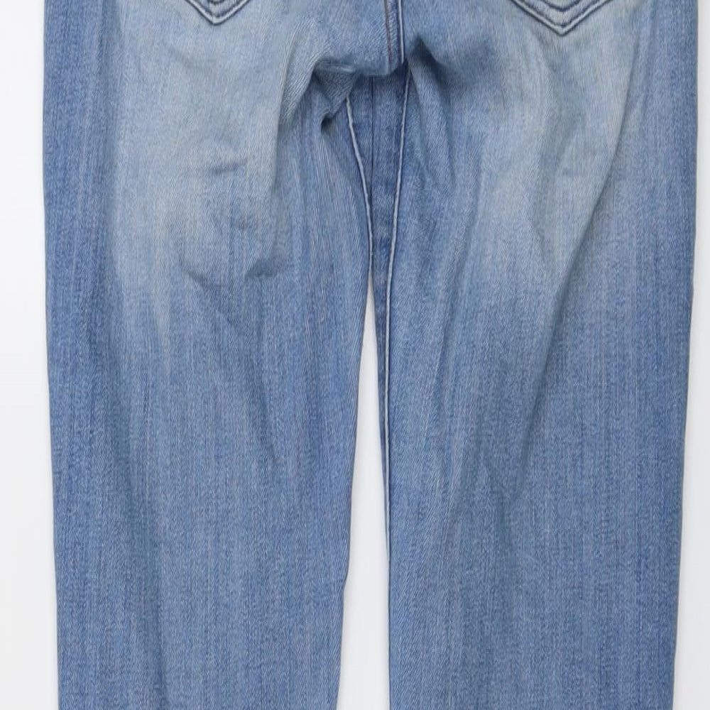 Womens UK Size 26 in H&M Regular Fit Skinny Blue Jeans