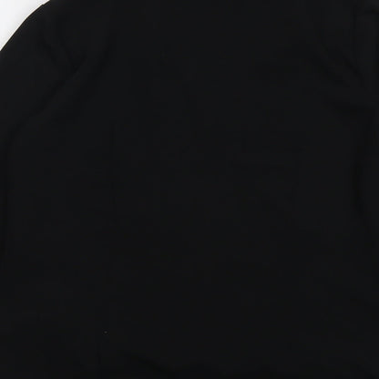 Womens UK Size 8 H&M Black Basic Blouse