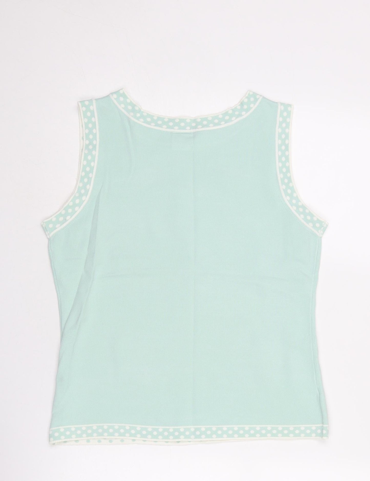 Womens UK Size 16 NEXT Blue Vest Jumper
