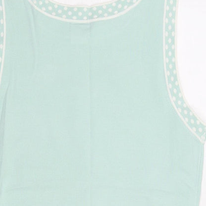 Womens UK Size 16 NEXT Blue Vest Jumper