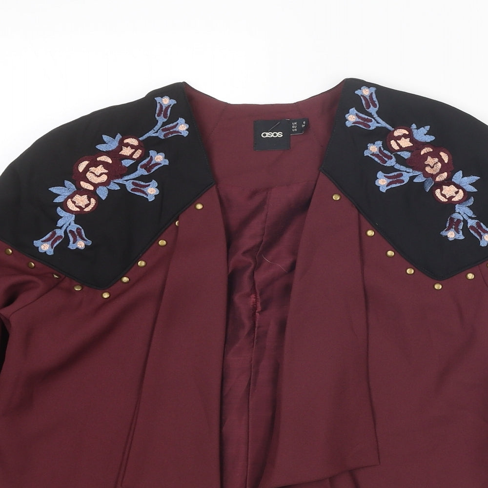 Womens UK Size 6 ASOS Purple Jacket